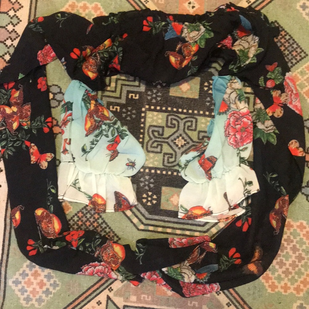 Floral Crop Top